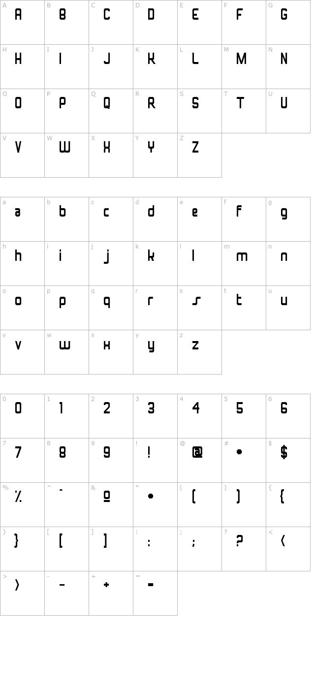 Superfly 2001 Heavy character map