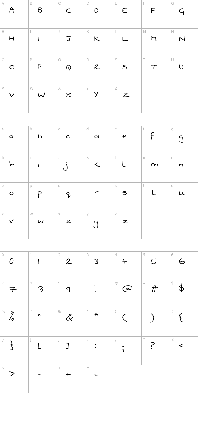 swanky-and-moo-moo character map