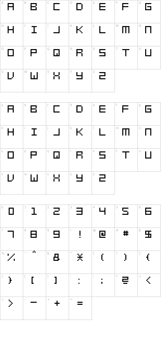 swft-v02 character map