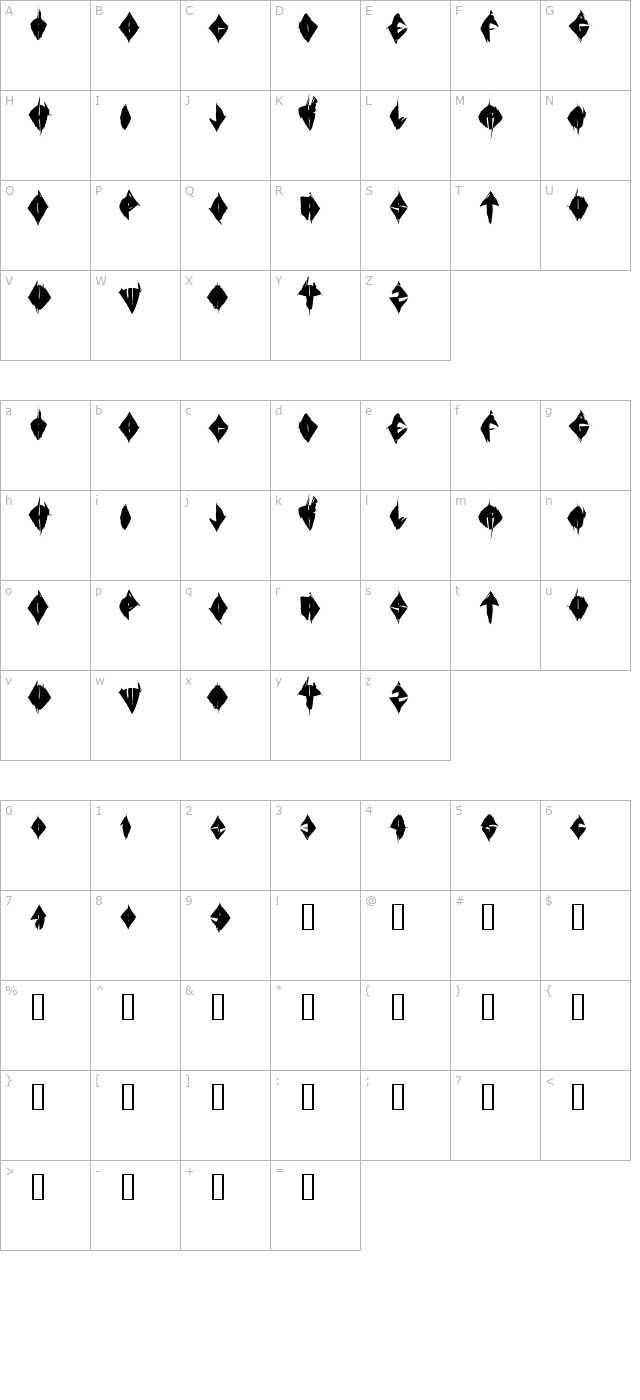 swsleep character map