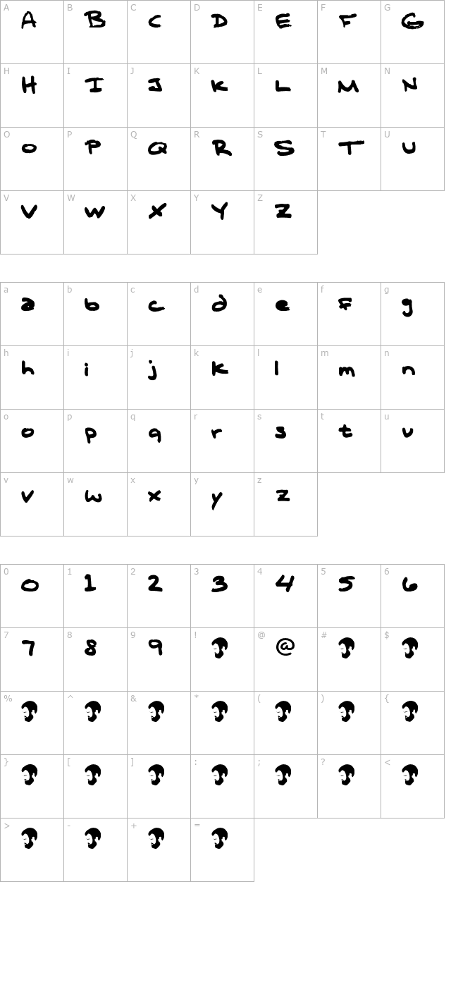 t-complana-z1 character map