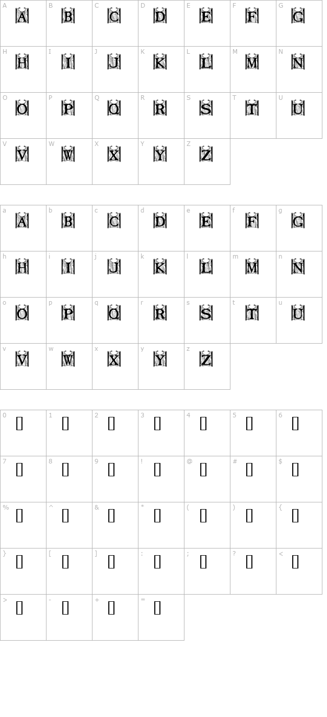 tavern-doors character map