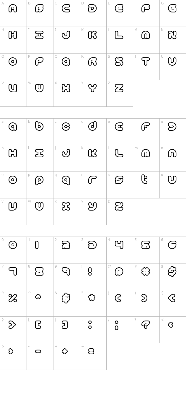 technique-ol-brk character map