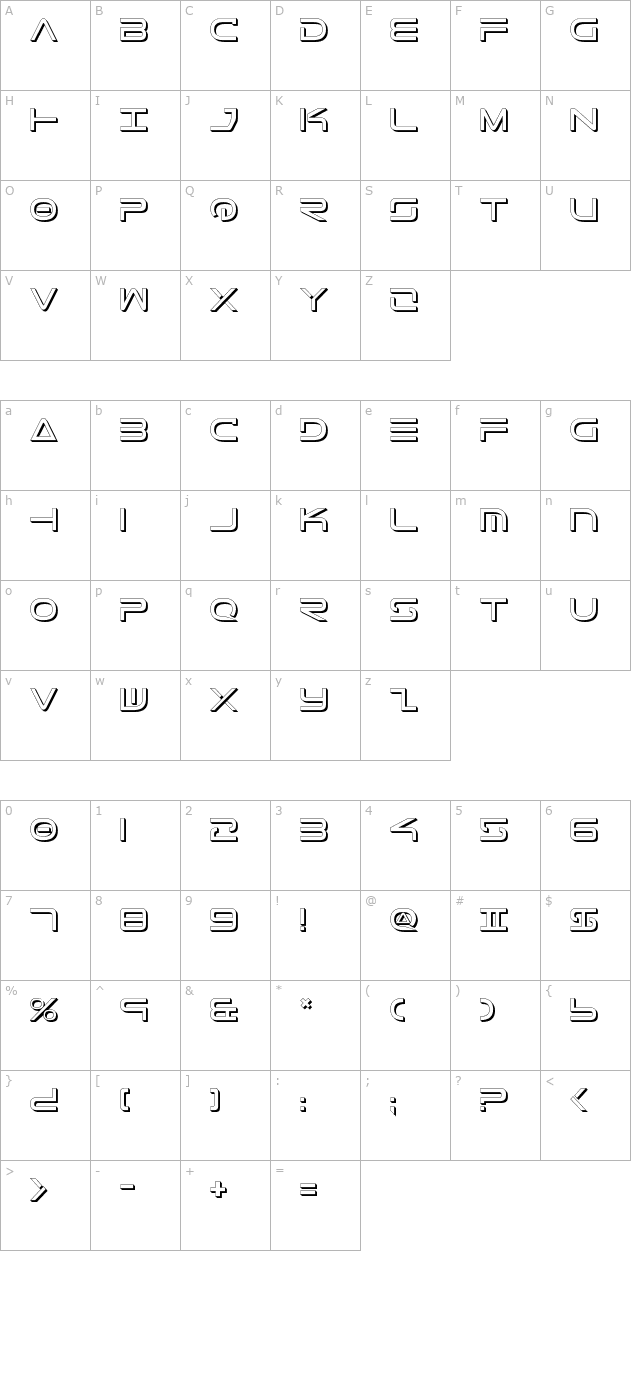 tele-marines-shadow character map