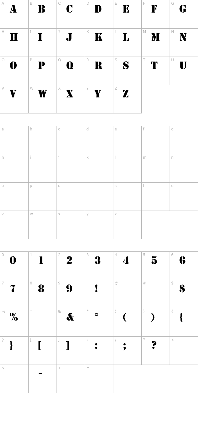 template-caps-medium-ssi-medium character map