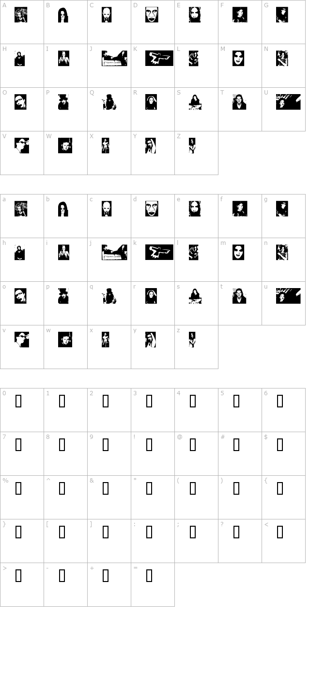 the-beautiful-people character map