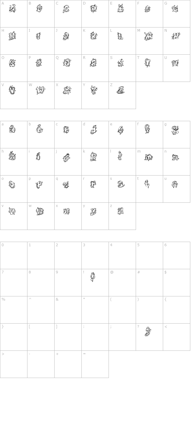 the-worms character map