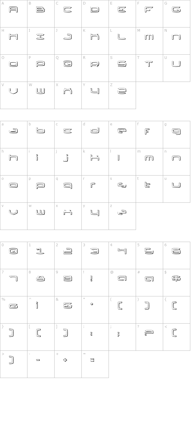 thundergod-ii-shadow character map