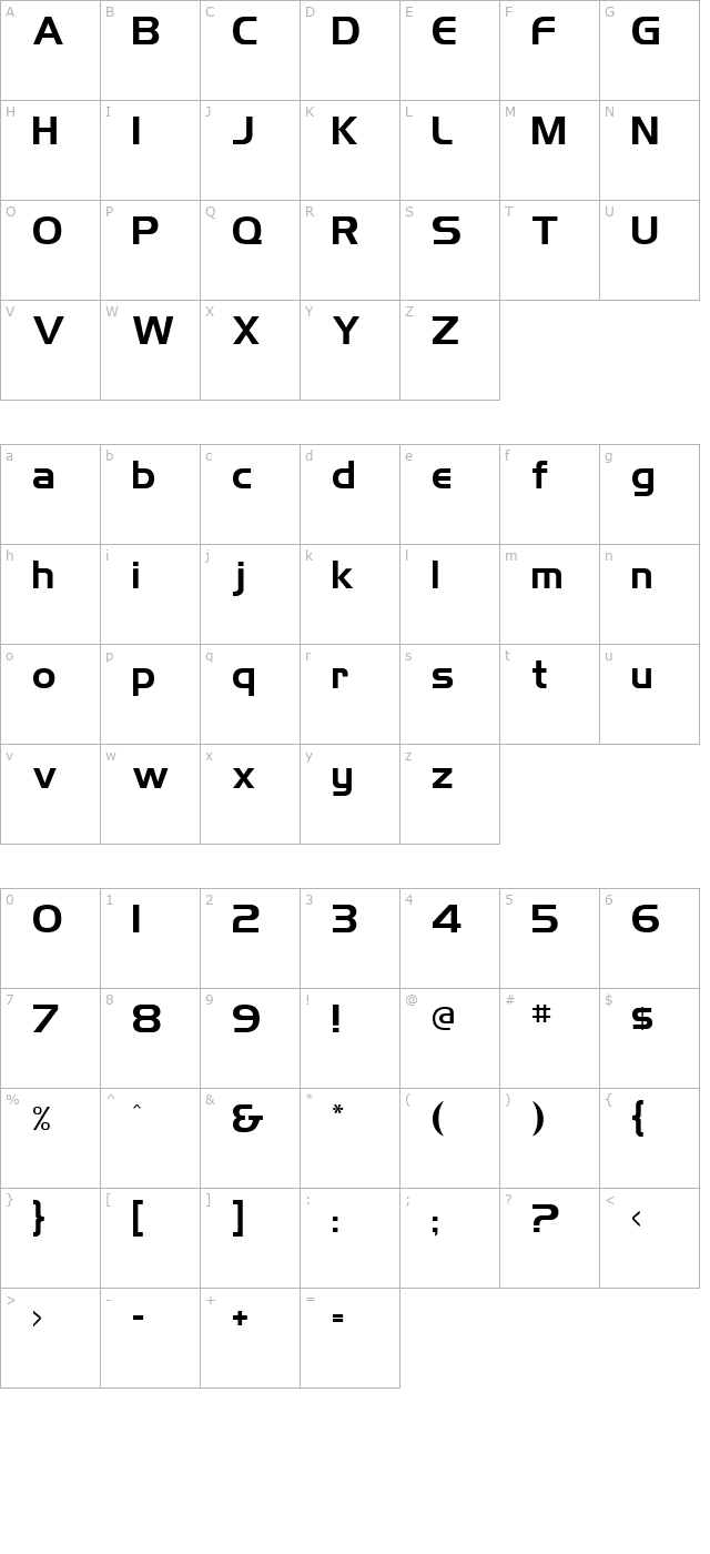 trek-ds9-credits-text character map