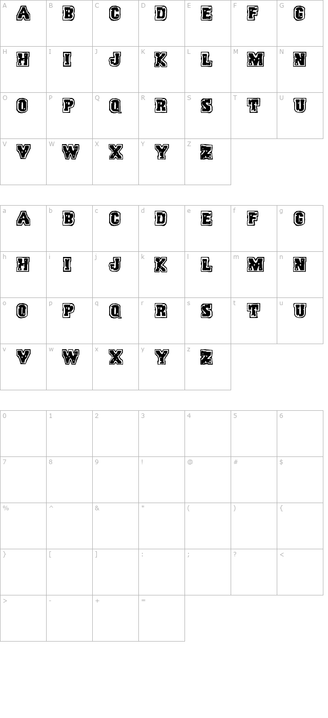 trigun character map