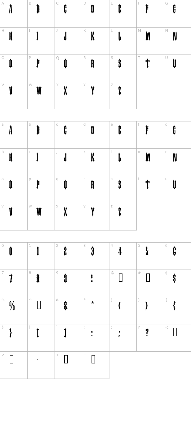 tsp arising 1 character map