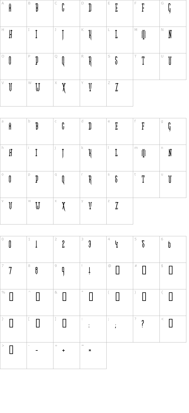 two-gun-johann character map