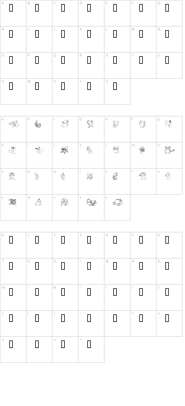 tylers-pokemon character map