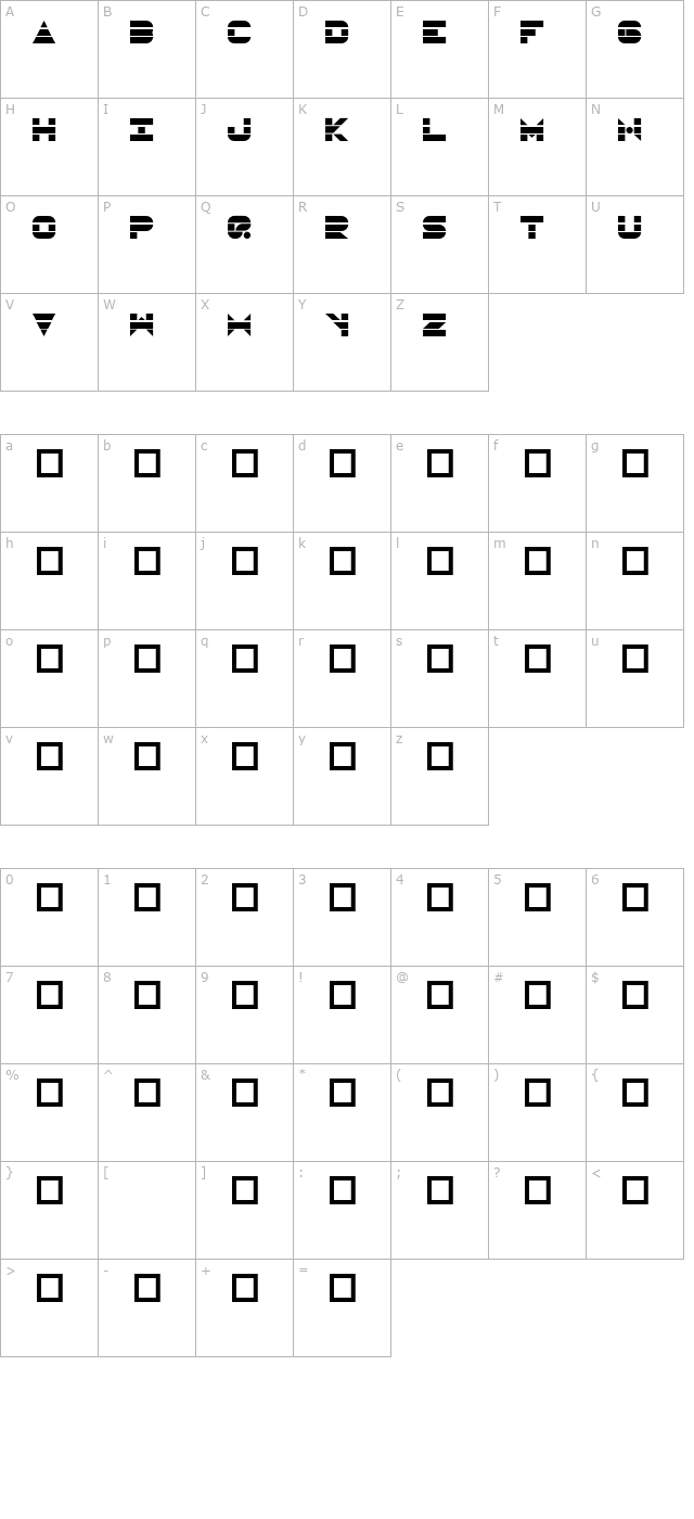 ultrasonic character map