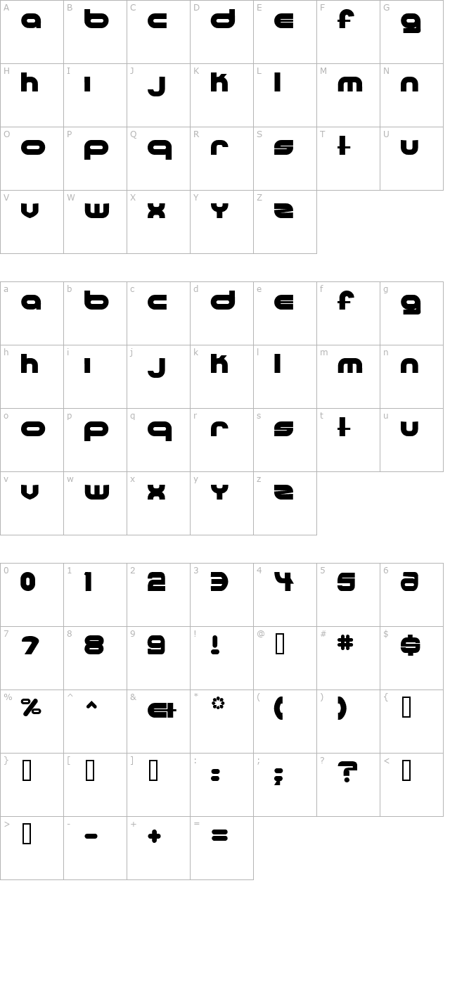 ultraworld character map