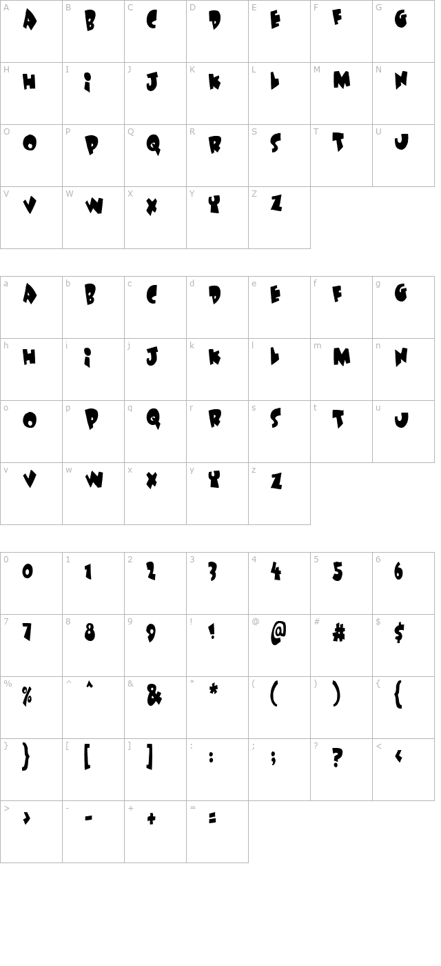 under-attack character map