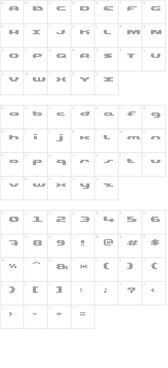 up-tiny-lcd-four-8-decov-light character map