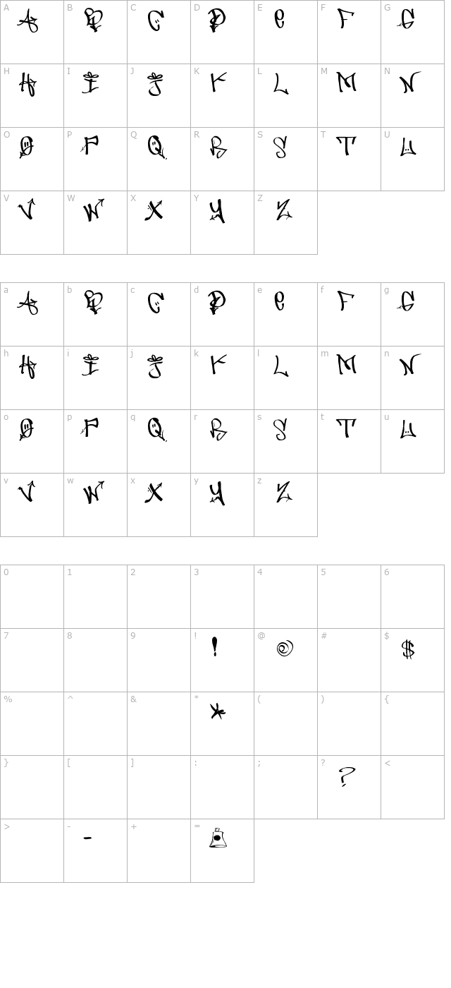 urban-hook-upz character map