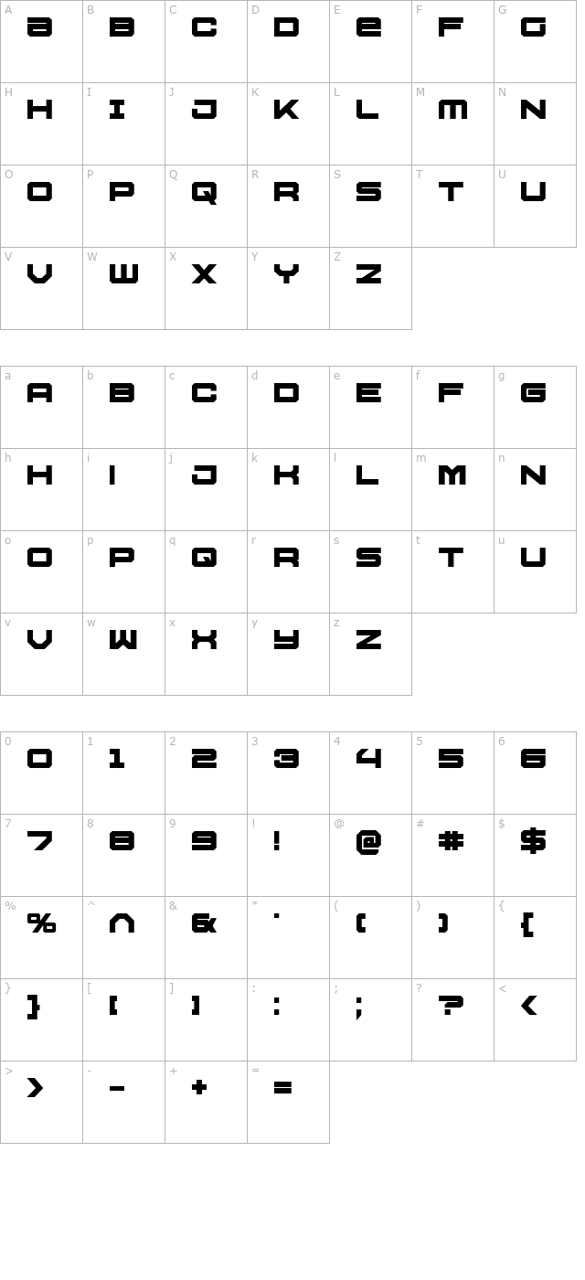 uss-dallas-bold character map