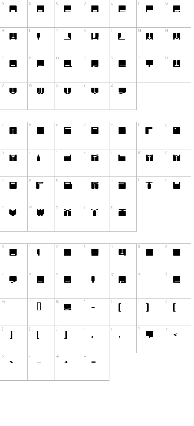 Vanishing Boy character map