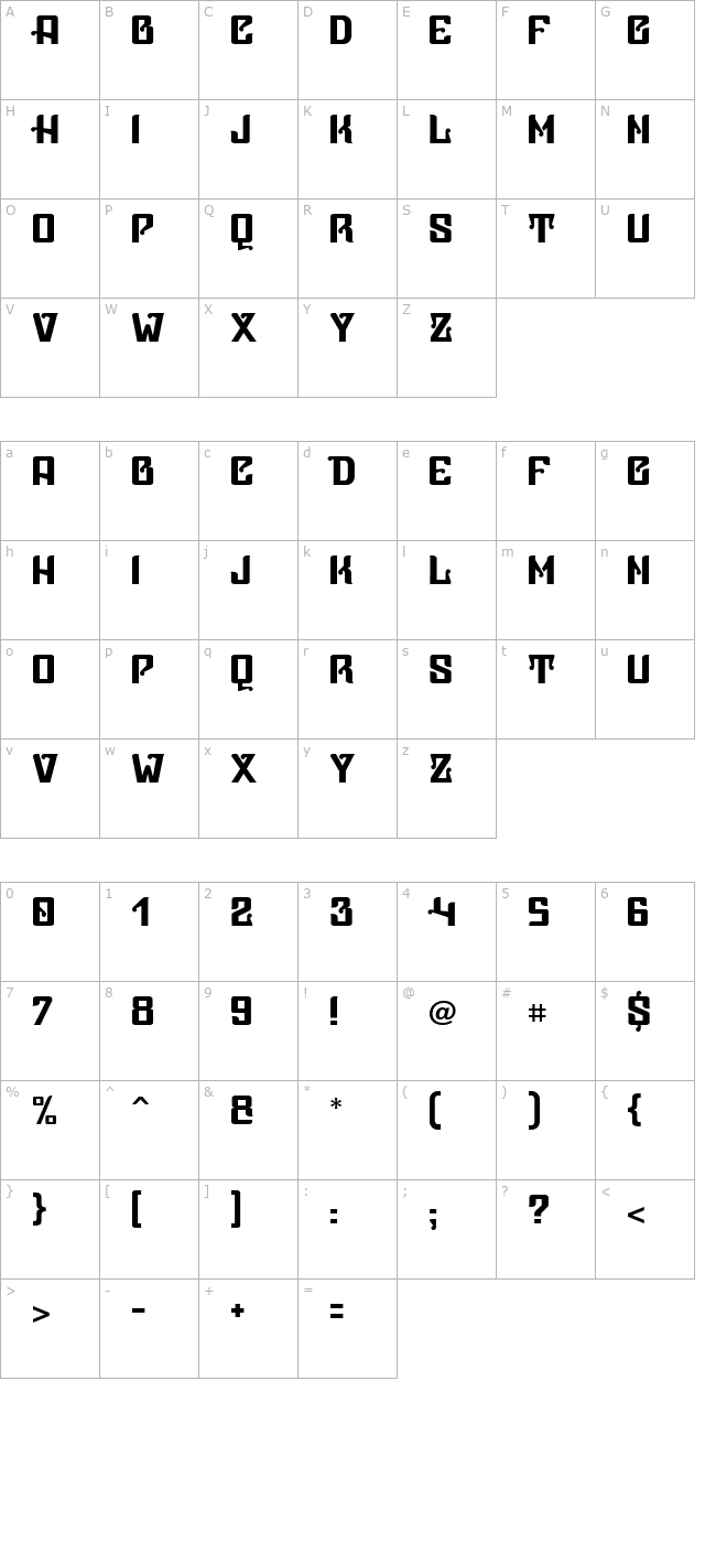 vice-presidente character map