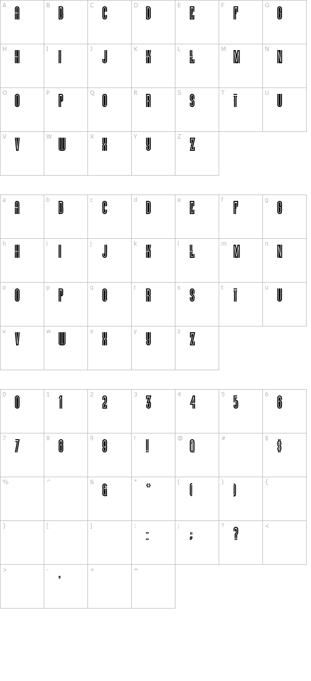 viellevarsovienf character map