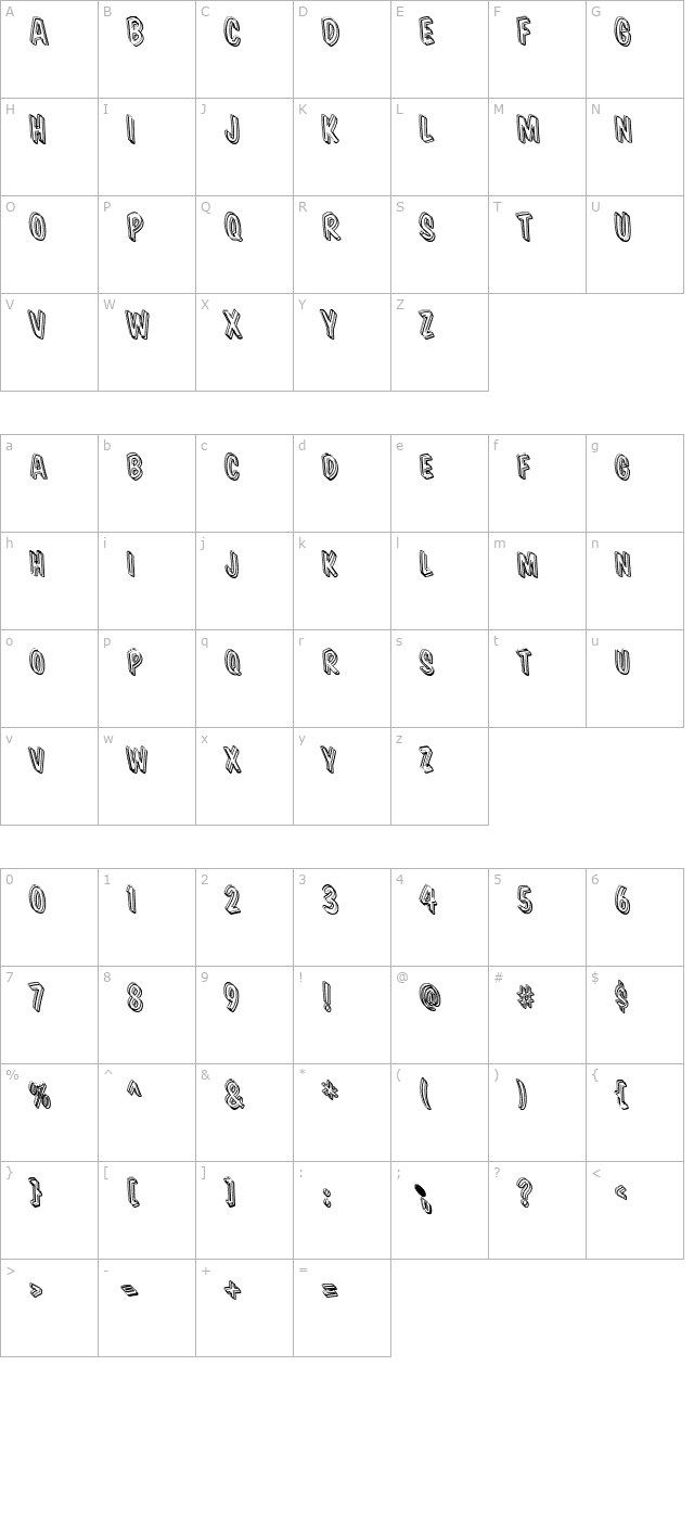 vtcsupermarketsaleods character map