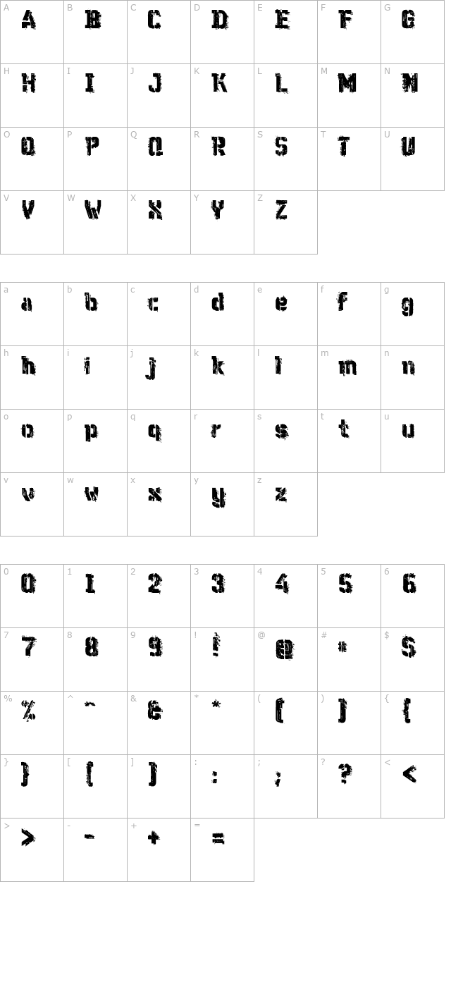 wc-wunderbach-mix-bta character map