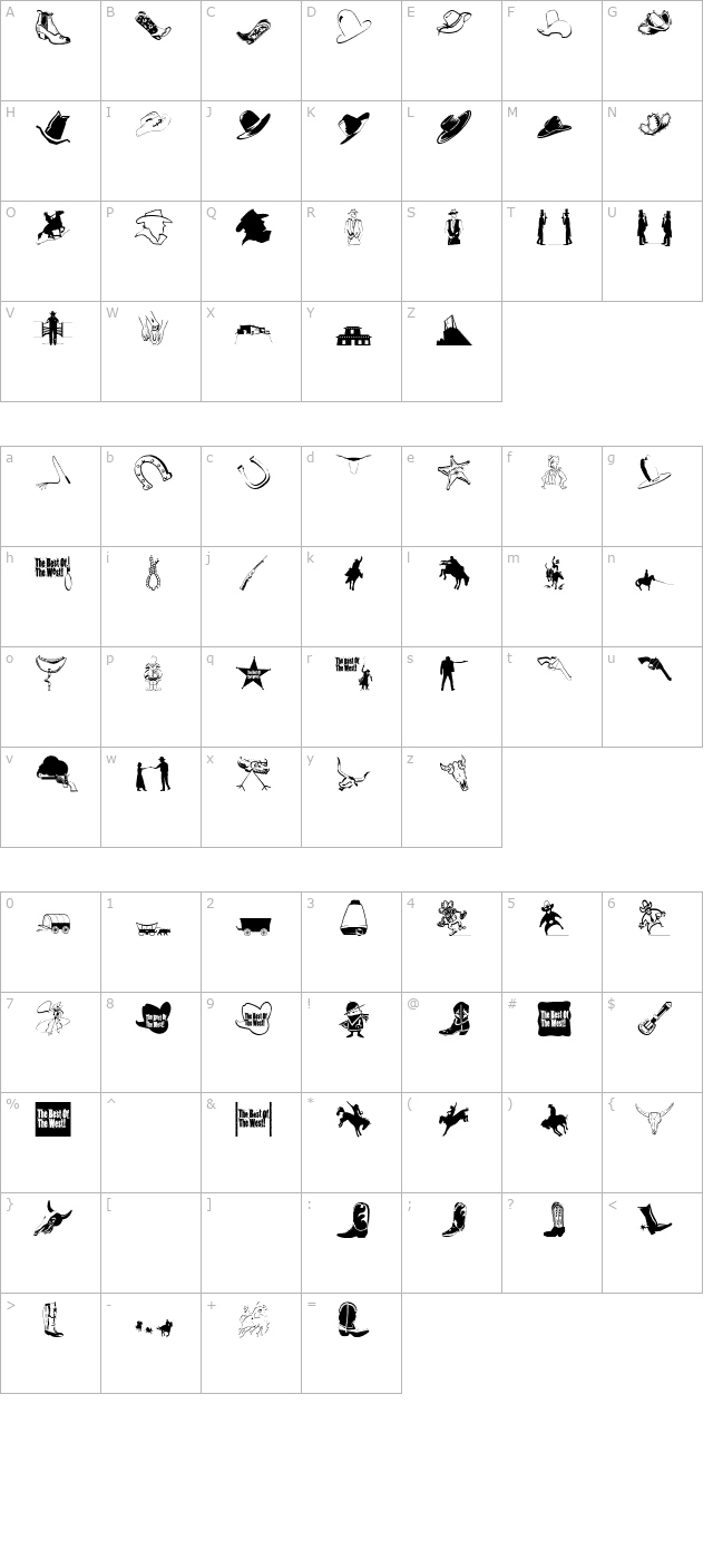 WeLoveAmericasWisdom character map