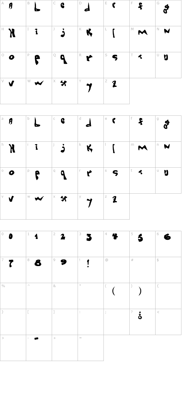 what-was-the-cooking-show character map