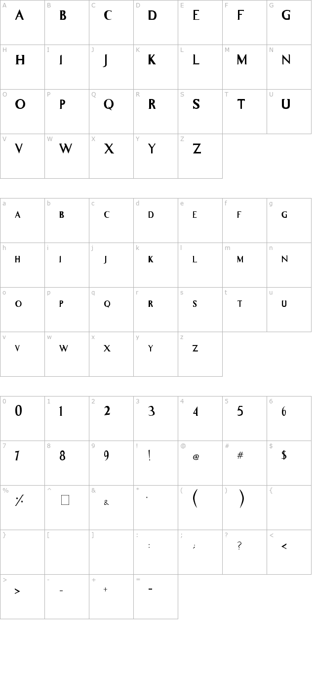 whitelighter character map