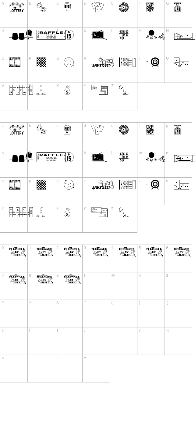 winner-take-all-jl character map