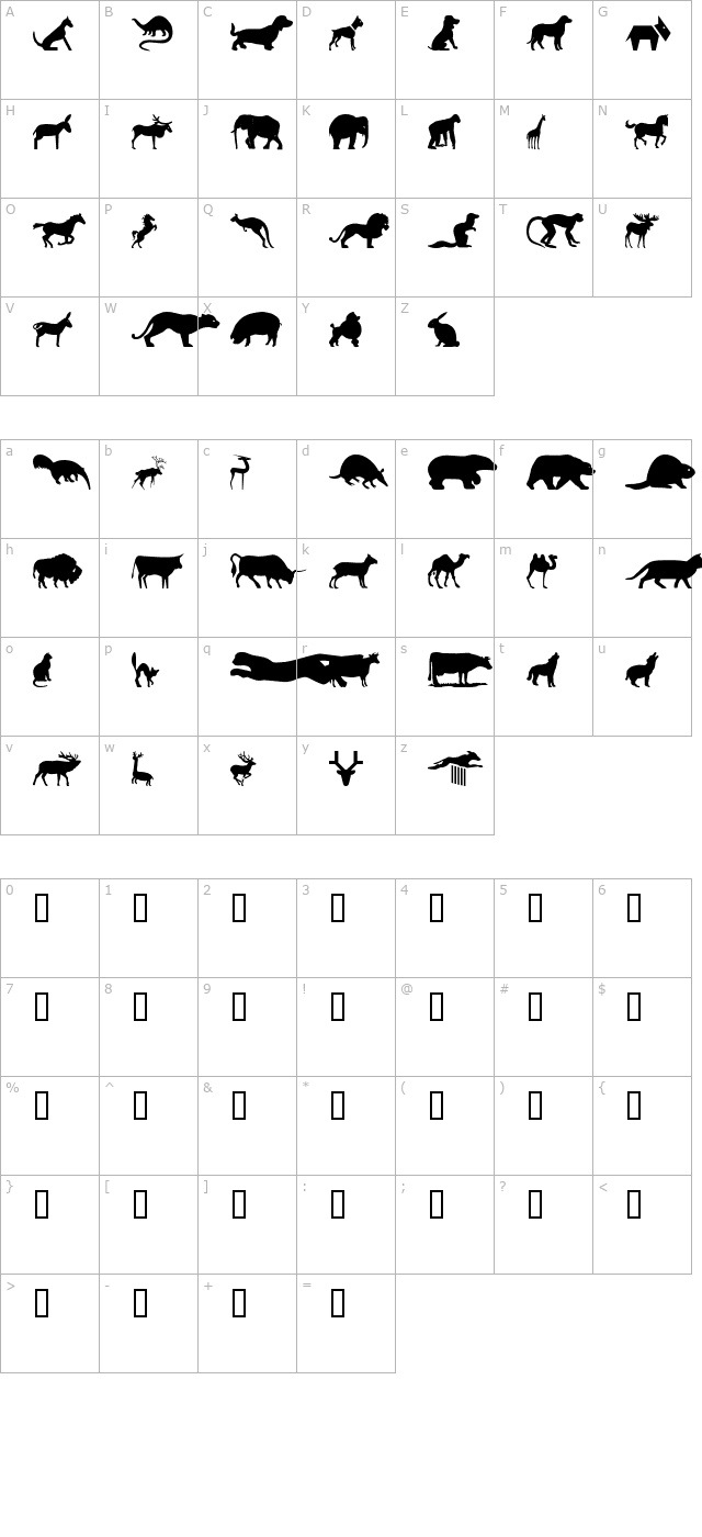 wm-animals-2 character map