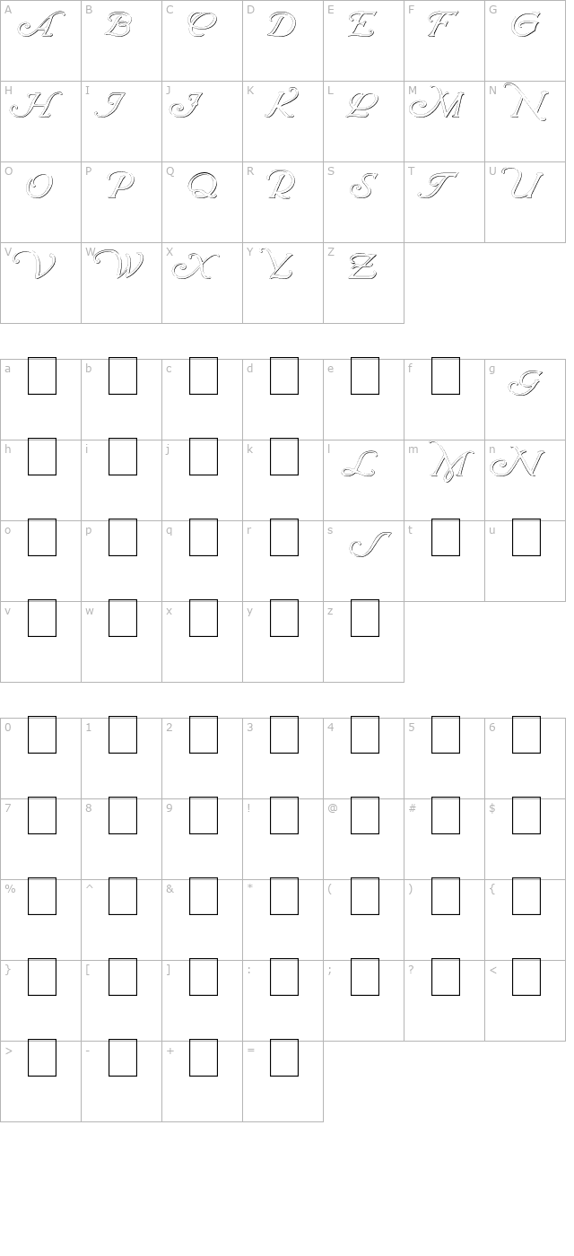 wrenn-initials-embossed character map