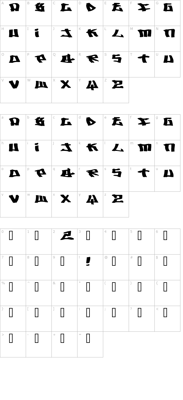 writers-2 character map