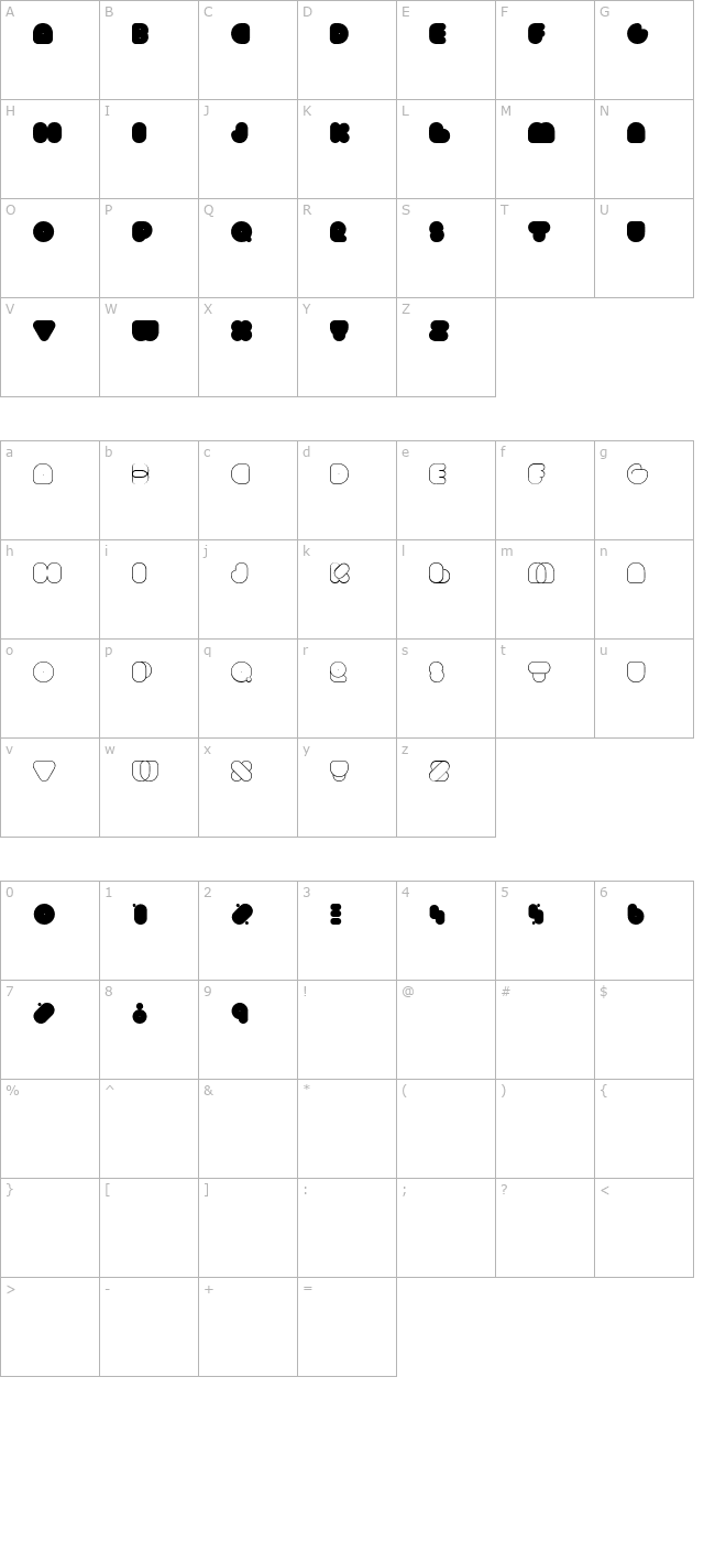 wwwhappyloverstowneu-discofat character map