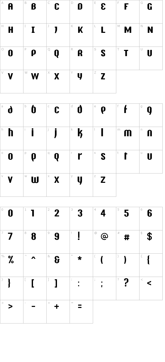 y2k-analog-legacy character map