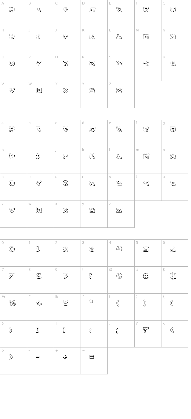 yama-moto-3d character map