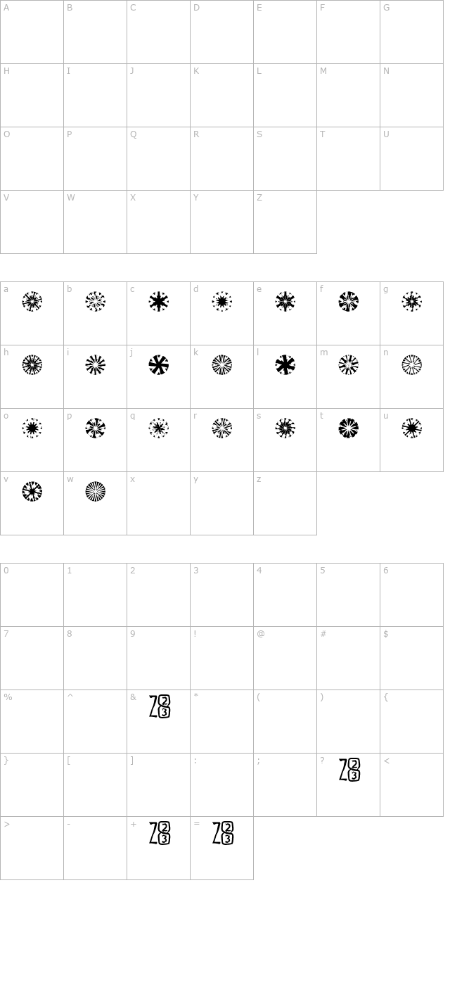 Zone23_23gyros character map