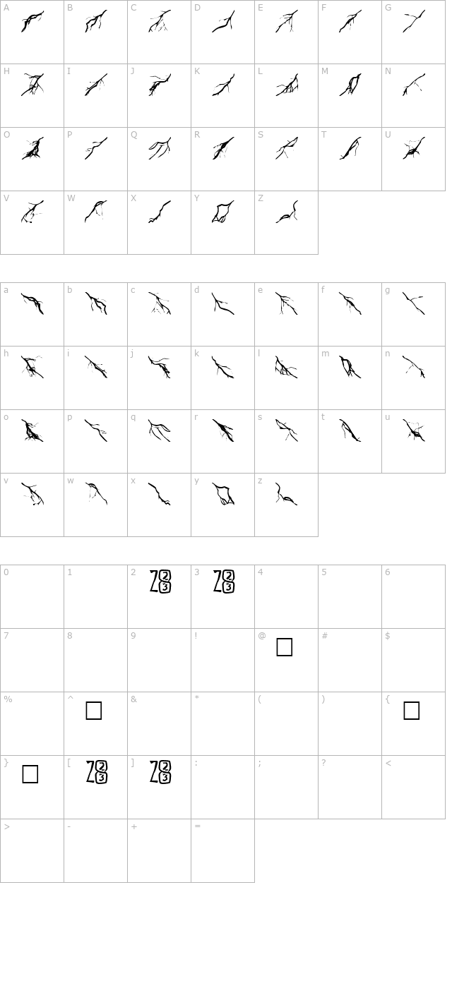 Zone23_Lightning character map