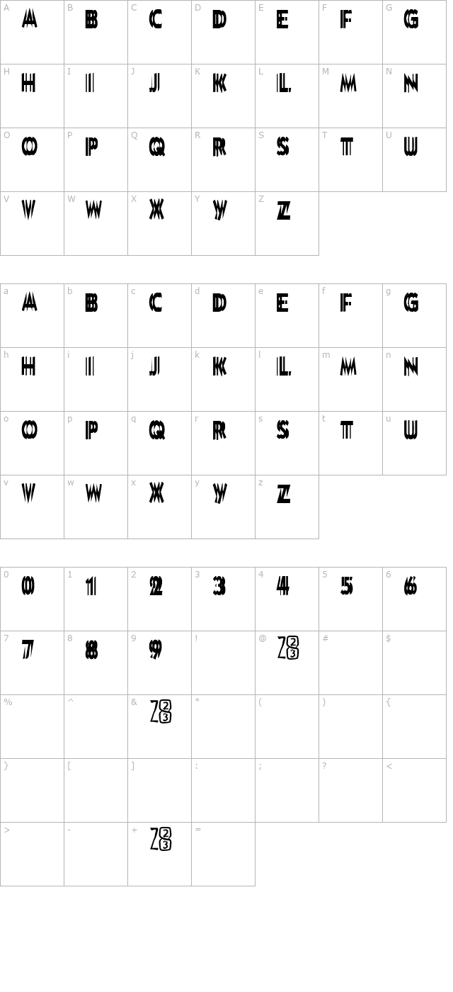 zone23-nootropics character map