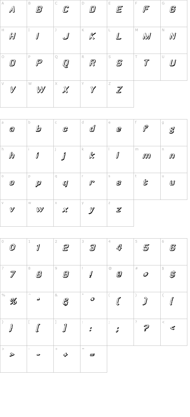 zyphyte-offset-oblique character map