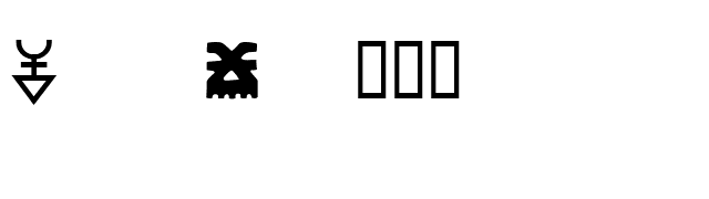 40kIcons font preview
