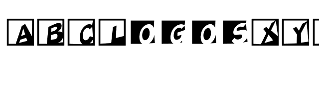 ABCLogosXYZCrazy-Oblique font preview