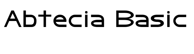 Abtecia Basic Sans Serif Font font preview