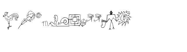 AISomeDrawings font preview