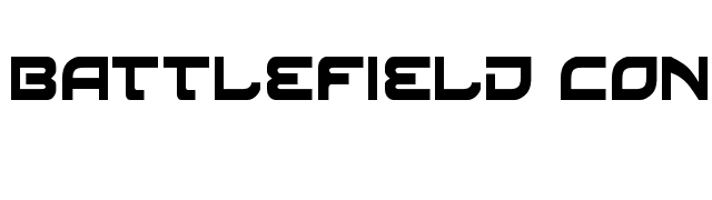 Battlefield Condensed font preview