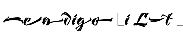 Bendigo Pi LET Plain1.0 font preview