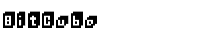 BitCube font preview
