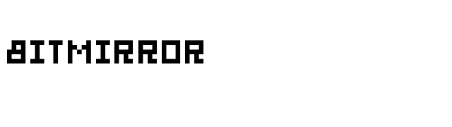 BitMirror font preview